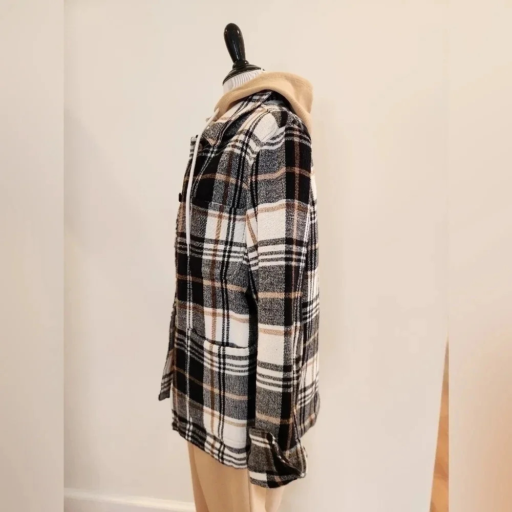|| TEN TREE || plaid jacket - Picture 3 of 9